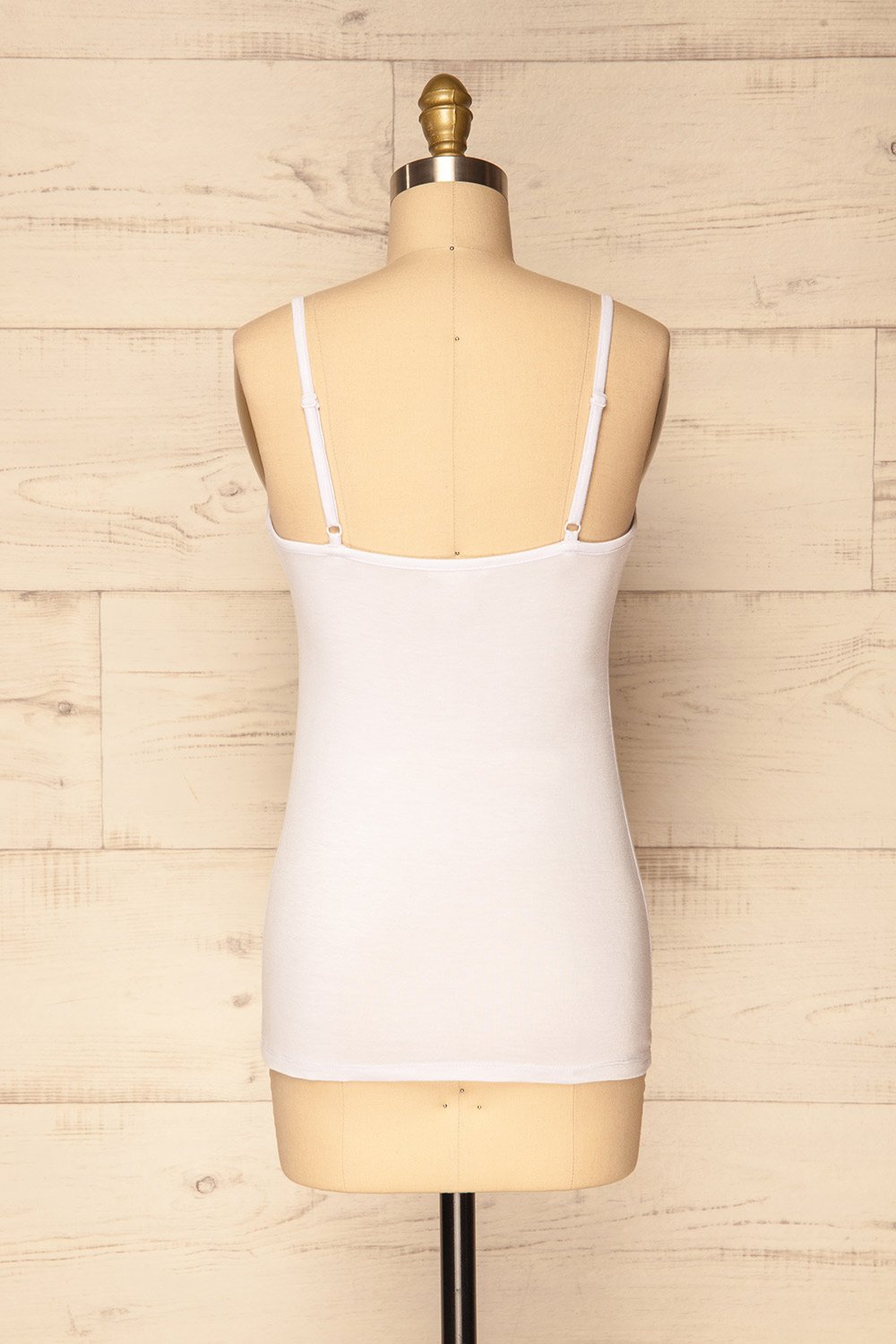 Wara White Soft Tank Top | La Petite Garçonne