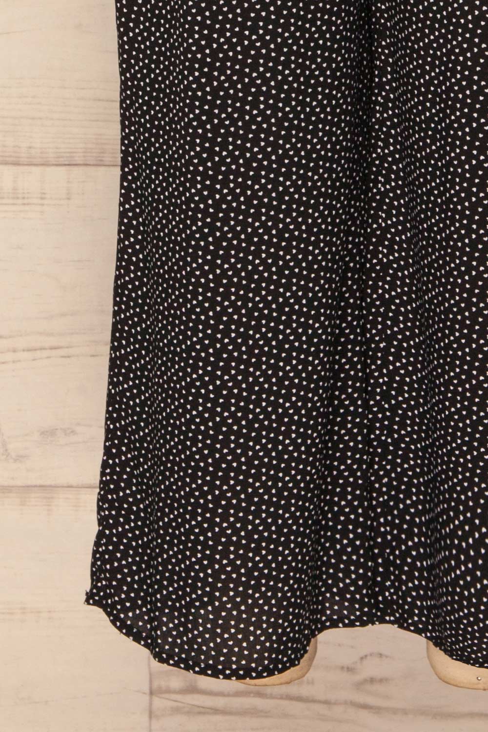 Warluzel Black & White Heart Pattern Pants | La Petite Garçonne 10