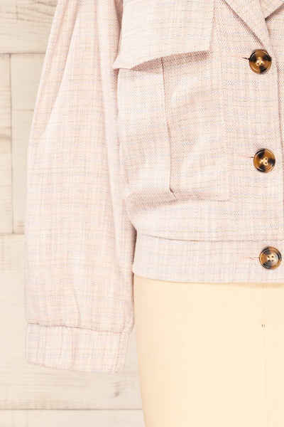 Willem Button Up Checkered Long Sleeves Jacket | La petite garçonne bottom
