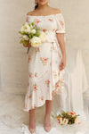 Yatomi White Floral Wrap Skirt | Boutique 1861 2