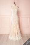 Yebin Beige Embroidery & Beads Bridal Dress | Boutique 1861