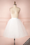 Zana White Tulle Voluminous A-Line Skirt | Boudoir 1861 1