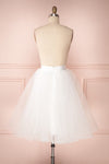 Zana White Tulle Voluminous A-Line Skirt | Boudoir 1861 6