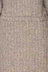 Zaragoza Sweater Dress | Robe Grise | La Petite Garçonne fabric detail