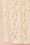 Zaruko Cream Lace Wide Leg Jumpsuit | Boudoir 1861