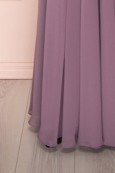 Zissel Lilas | Lilac Chiffon Gown