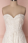 Ziya White | Bridal Bustier Dress