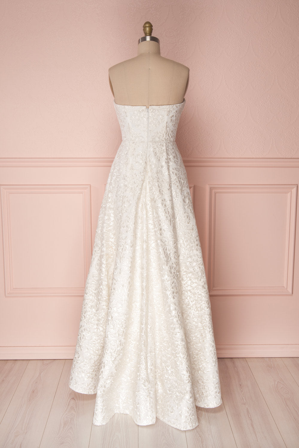 Ziya Blanc | Robe Maxi Bustier