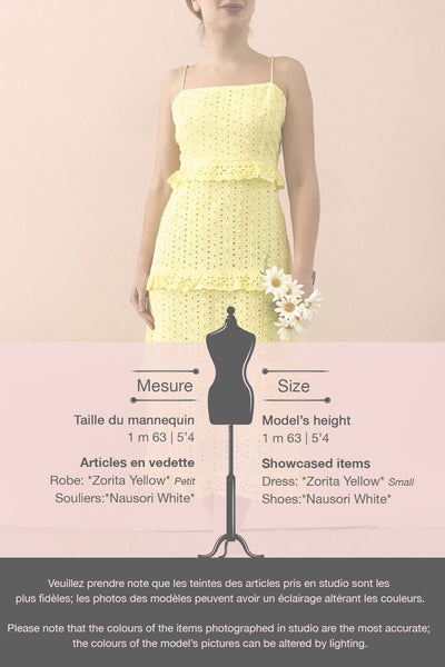 Zorita Yellow Midi Summer Dress | Boutique 1861 template