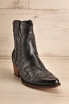 Abbott Black Cowboy Boots with Heels | La Petite Garçonne 3