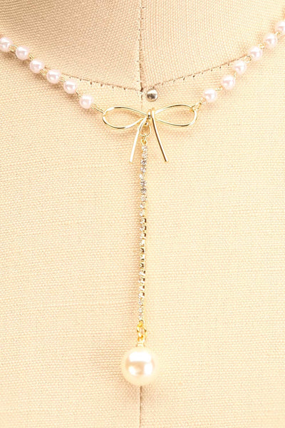 Abolla Pearl Choker Necklace | Collier à Perles | Boutique 1861 close-up