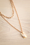 Acrius Gold Layered Chain Necklace w Pendants | La Petite Garçonne 4