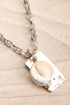 Acrius Silver Layered Chain Necklace w Pendants | La Petite Garçonne 3