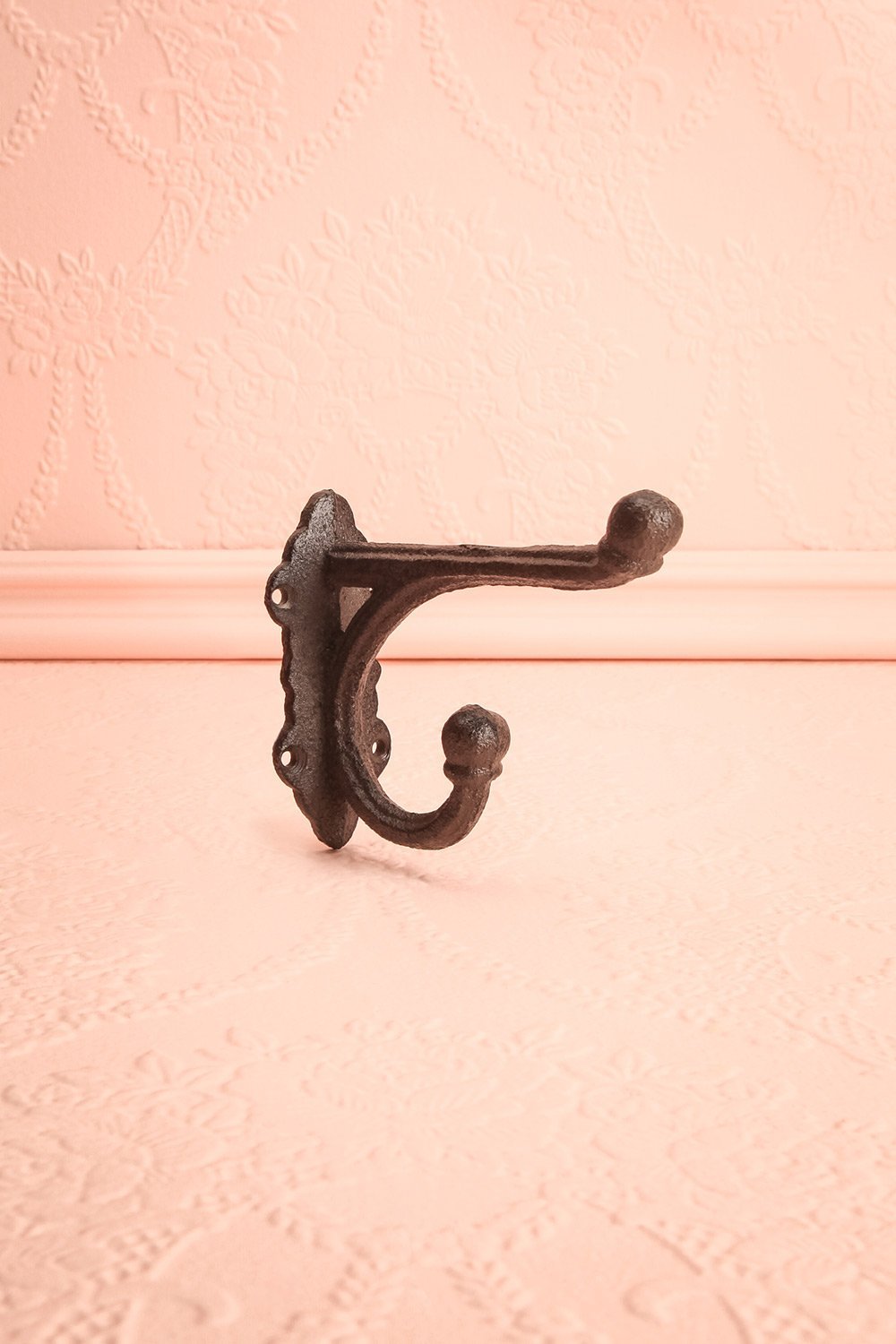 Adagio Antique Style Wrought Iron Wall Hook | Boutique 1861 1