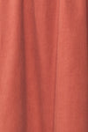 Adelais Mauve Ribbed A-Line Short Dress | Boutique 1861 fabric