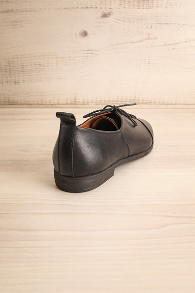 Adesus Night Black Leather Lace-Up Shoes | La Petite Garçonne Chpt. 2 8