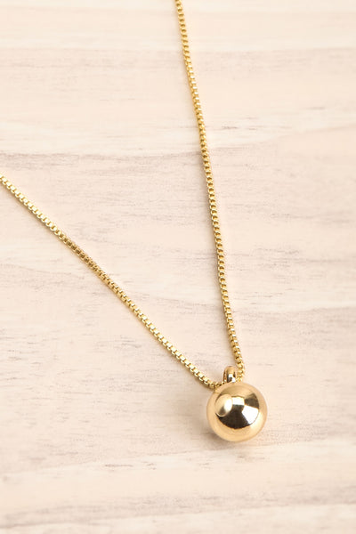 Adfatim Gold & Sphere Pendant Necklace | La Petite Garçonne 3