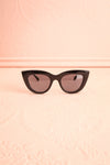 Adfero Licorice Black Cat-Eye Sunglasses | Boutique 1861