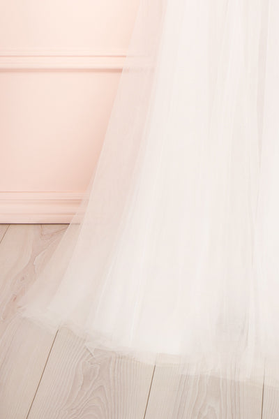 Adrasthee Bustier Tulle Wedding Dress w/ Slit | Boudoir 1861 bottom
