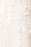 Adrasthee Bustier Tulle Wedding Dress w/ Slit | Boudoir 1861 fabric