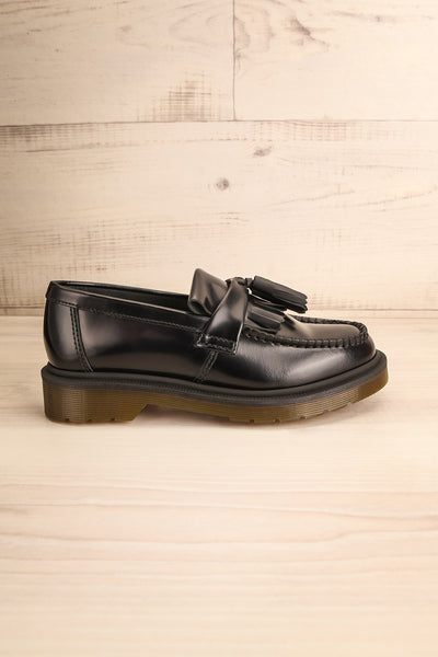 Adrian Black Leather Dr. Martens Loafers side view | La Petite Garçonne Chpt. 2