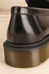 Adrian Black Leather Dr. Martens Loafers back close-up | La Petite Garçonne Chpt. 2