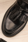 Adrian Black Leather Dr. Martens Loafers flat lay close-up | La Petite Garçonne Chpt. 2