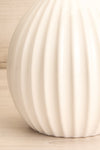 Aeternus Textured White Vase | La Petite Garçonne Chpt. 2 texture close-up