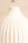 Aeternus Textured White Vase | La Petite Garçonne Chpt. 2 close-up