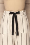 Aganderon White & Black Striped Pants | La Petite Garçonne Chpt. 2 3