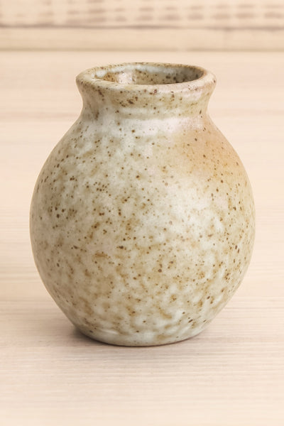 Agato Little Bulbous Beige Ceramic Vase | La Petite Garçonne Chpt. 2 2