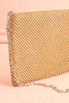 Agave Gold Crystal Clutch | Sac à Main | Boutique 1861 side close-up