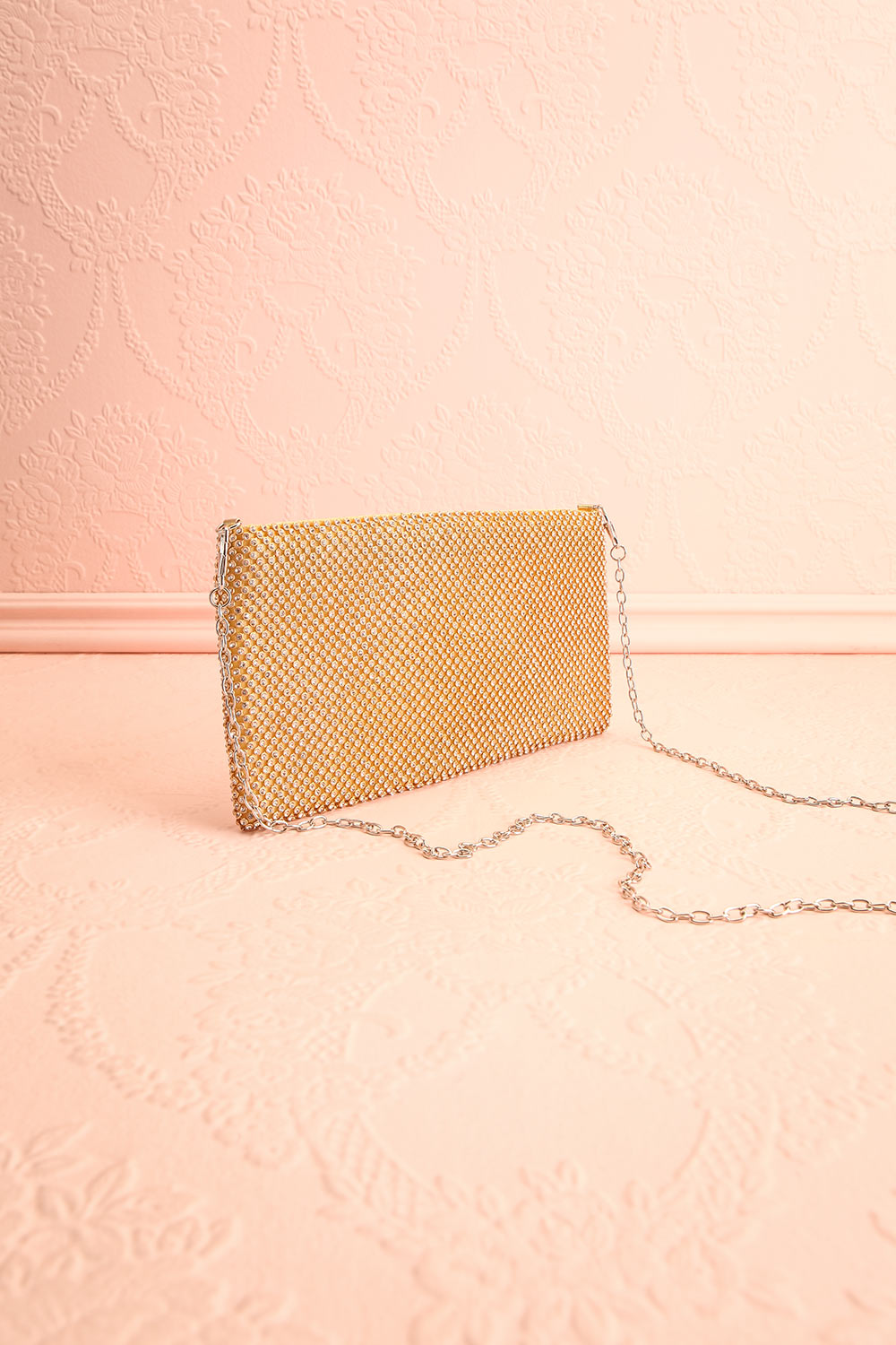 Agave Gold Crystal Clutch | Sac à Main | Boutique 1861 side view