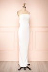 Alesia Ivoire Strapless Mermaid Maxi Dress | Boutique 1861 side view