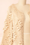 Alex Open Front Knit Cardigan | Boutique 1861 side close-up
