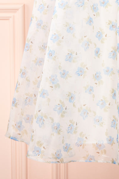 Alicia Short Floral Babydoll Dress | Boutique 1861 bottom