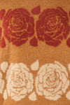 Alopronoia Rose Pattern Round Collar Sweater | La petite garçonne fabric