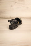 Alpala Black Leather Pointed Toe Sandals | La Petite Garçonne