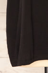 Alta Black Oversized Cotton T-Shirt | La petite garçonne bottom