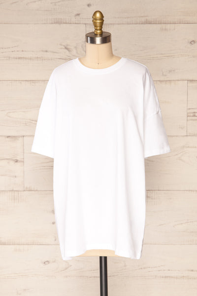 Alta White | Oversized Cotton T-Shirt