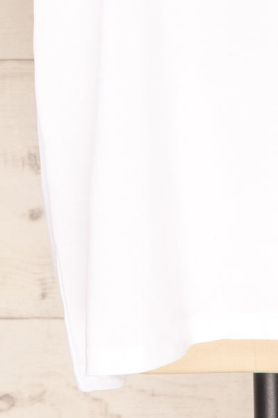 Alta White Oversized Cotton T-Shirt | La petite garçonne bottom