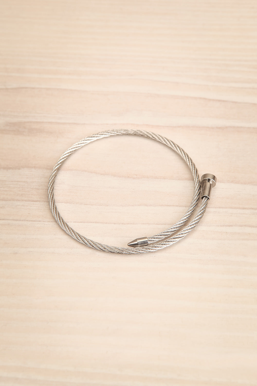 Alucus Argent Open Silver Cable Bracelet | La Petite Garçonne