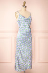 Alyssa Cowl Neck Midi Slip Dress | Boutique 1861 side view