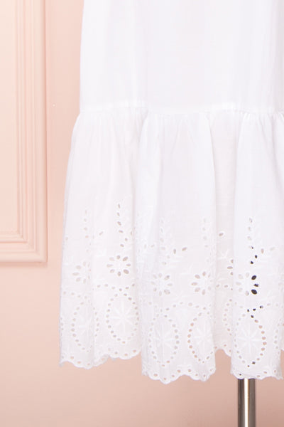 Buy Harpa Women's Cotton A-Line Standard Length Dress (GR6261_Beige_XS) at