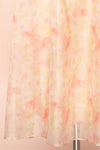 Ambu Floral Midi Dress w/ Buttons | Boutique 1861 bottom