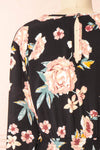 Amélie Short Floral Dress | Boutique 1861 back close-up