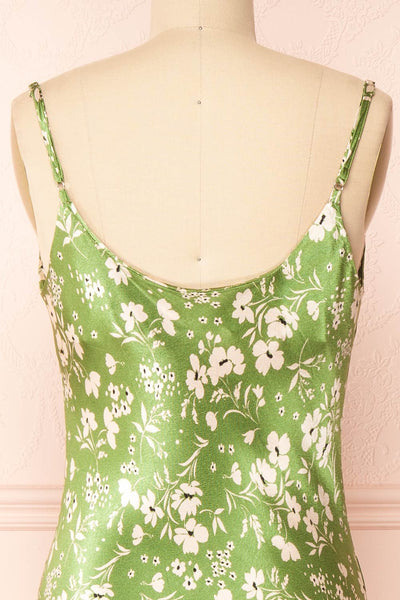 Amerita Cowl Neck Midi Dress | Boutique 1861 back close-up
