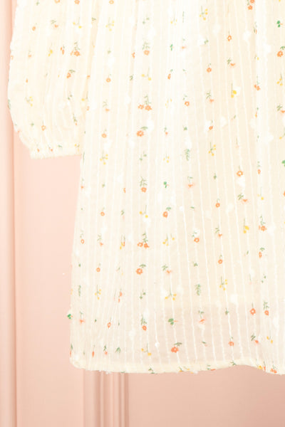 Angela Short V-Neck Dress | Boutique 1861  sleeve