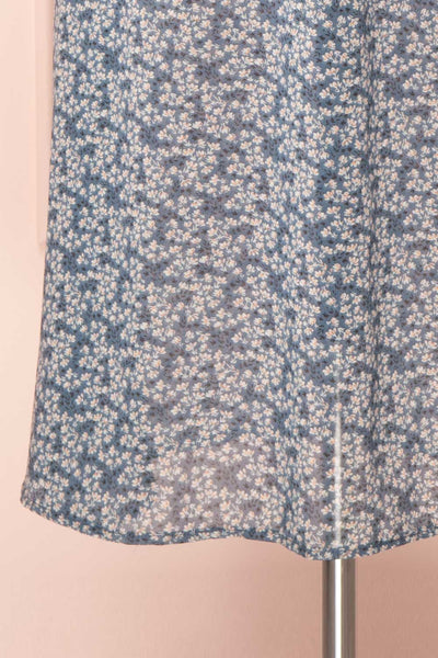 Angie Blue Floral Dress | Boutique 1861 bottom