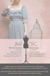 Angie Black Floral Half Sleeve Midi Dress | Boutique 1861 fiche